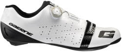 GAERNE Kerékpáros cipő - CARBON VOLATA - fehér/fekete
