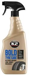 K2 BOLD 700ml matt gumiápoló - autoscucc