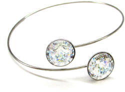 DIANA DUPLA DIANA 12 mm-es karkötő (white patina) (2023060603)