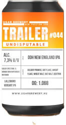 UGAR BREWERY Trailer 44 - UNDISPUTABLE Neipa (0, 33L) (7, 3 %)