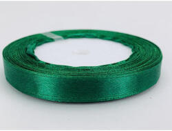  Sötétzöld szatén szalag 1cm x 22méter - csinaldmagadshop