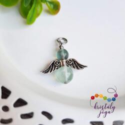 Kristály Jóga Shop Fluorit angyal medál