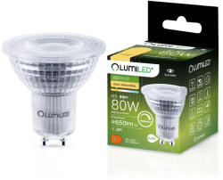 Lumileds GU10 LED izzó 8W = 80W 650lm 3000K 36° Lumiled szabályozható