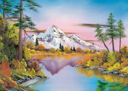 Schmidt Spiele - Puzzle Bob Ross: Reflecții - 1 000 piese Puzzle