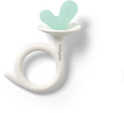 Babyono Inel gingival melc Babyono, gri verde, 1597 02 (1597/02)