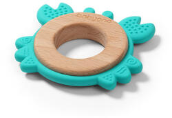 Babyono Inel dentitie siliconlemn Babyono crab verde 1075 02 (1075/02)