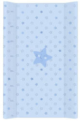 Ceba Baby Saltea de Infasat COMFORT 50x70cm, cu Intaritura, Grosime 3cm, Sistem Anti-Alunecare, stele, albastru 203-066-160 (203-066-160) Saltea de infasat