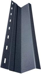 Top Profil Sistem Profil Start pentru Lambriu Metalic Gri Antracit Ral 7016 Finisaj Mat 2000 mm (22566)