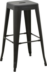 FDY Scaun Bar Upser Metalic Negru Mat