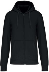 Kariban KA4030 MEN'S ECO-FRIENDLY HOODED SWEATSHIRT WITH ZIP FASTENING (ka4030bl-l) - polokozpont