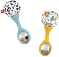 Mattel Дрънкалка Fisher Price - Маракаси, 2 броя (HMF34)