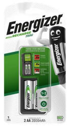 Energizer Elemtöltő, AA ceruza/AAA mikro, 2x2000mAh, ENERGIZER "Mini (E300701301) - iroszer24