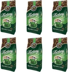 Fortuna Pachet 6 x Fortuna Rendez-Vous cafea boabe 1kg