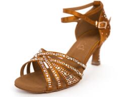 Elza Pantofi de dans pentru femei Elza - 1122 nude 6, 5 cm Flare Mărime: 37