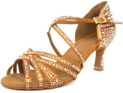 Elza Pantofi de dans pentru femei Elza - 971 nude 6, 5 cm Flare Mărime: 41