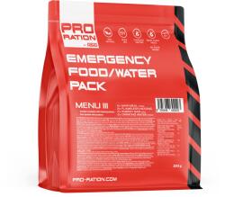 Adventure Menu Emergency food/water pack, Menu III Цвят: червен