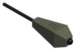 Carp Expert Inline Bruce Torpedo Szinezett ólom 90g (53210090)