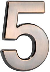 MagicHome '5' házszám, ragasztószalaggal, bronz, 70 x 100 mm, ABS (ST2212493)