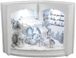 MagicHome MagicHome karácsonyi dekoráció, Betlehem könyvben, 3 LED, 3x AA, belső, 27, 5 x 12 x 19 cm (ST8090809)