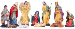 MagicHome MagicHome karácsonyi dekoráció, Betlehemi figurák, 11 db, műgyanta (ST8091414)