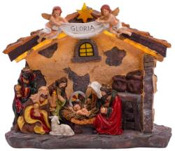 MagicHome MagicHome karácsonyi dekoráció, Betlehem, 21 LED meleg fehér, 3x AA, belső, 36 x 15 x 29 cm (ST8090813)