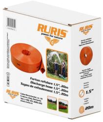 RURIS Nyomótömlő 1.5" 20m, benzinmotoros szivattyúhoz (RUref1.5-20m)