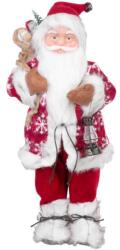 MagicHome MagicHome karácsonyi dekoráció, Álló Mikulás, piros 80 cm (ST8091326)