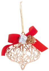 MagicHome MagicHome karácsonyi dísz, arany, 10 x 15 cm (ST8090999)