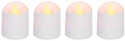 MagicHome MagicHome karácsonyi gyertya, készlet 4 db, egyszerű világítás, 3, 8 x 5 cm (ST8091475)