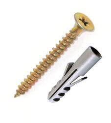 JKH Pozdorjacsavar 5.0x 50 + kerek tipli 8x38 (4 db) (J3900402)