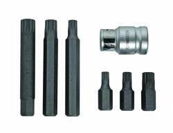 Topmaster Professional Top Master Pro Spline Bitfej készlet M6-M12 6db S2 TMP (EM330351)