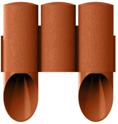 Cellfast Kerítés műanyag 3 részes téglavörös (34-013) - kipkop