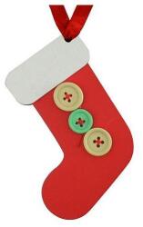 MagicHome MagicHome karácsonyi dísz, csizma, felfüggeszthető, csomag. 5 db (ST8090200)
