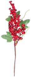MagicHome MagicHome karácsonyi ág, bogyókkal, piros, 31 cm (ST8091556)