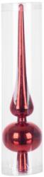 MagicHome MagicHome karácsonyi dísz, 1 db, 25 cm, csúcs, piros, karácsonyfára (ST8091082)