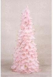 MagicHome MagicHome karácsonyi dekoráció, Karácsonyfa pehelyből, fehér, 22 x 46 cm (ST8091179)