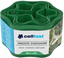 Cellfast Ágyásszegély 10cm x 9m zöld (30-001) - kipkop