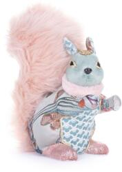 MagicHome MagicHome karácsonyi dekoráció, Mókus, kék, 22 x 13 x 24 cm (ST8091202)