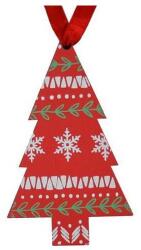 MagicHome MagicHome karácsonyi dísz, fenyőfa, felfüggeszthető, csomag. 5 db (ST8090199)