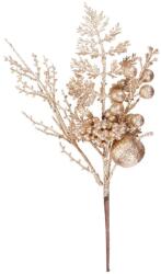 MagicHome MagicHome karácsonyi ág, almával és bogyókkal, arany, 28 cm (ST8091542)