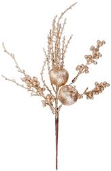 MagicHome MagicHome karácsonyi ág, almával, arany, 32 cm (ST8091541)