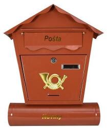  Postaláda NESTOR, 450x370x100 mm, barna (ST252243)