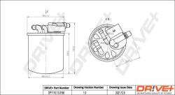 Dr! ve+ filtru combustibil Dr! ve+ DP1110.13. 0198 (DP1110.13.0198) - automobilus