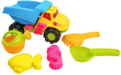  Teherautós homokozó 6 darabos készlet - többféle