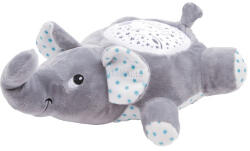  Plüss elefánt bébijáték, zenél, világít