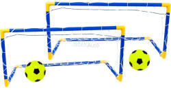  Műanyag focikapu készlet két labdával és pumpával - jatek-auto