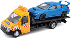 Bburago 1: 43 Iveco Daily Transporter autómentő + Subaru WRX 18-31413 (18-31413)