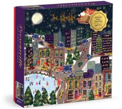 Galison - Joy Laforme Presentville 500 darabos aranyfóliás puzzle (ZKUK9780735383616)