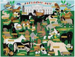 Galison - Az elnökök kutyái 2000 db-os puzzle (ZKUK9780735372016)