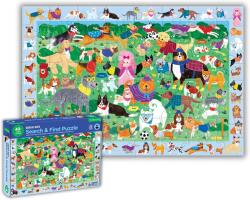 Mudpuppy - Kutyák a parkban- böngésző és puzzle- 64 db-os (ZKUK9780735378919)